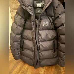 Helly Hansen Charcoal Puffer Jacket for Women